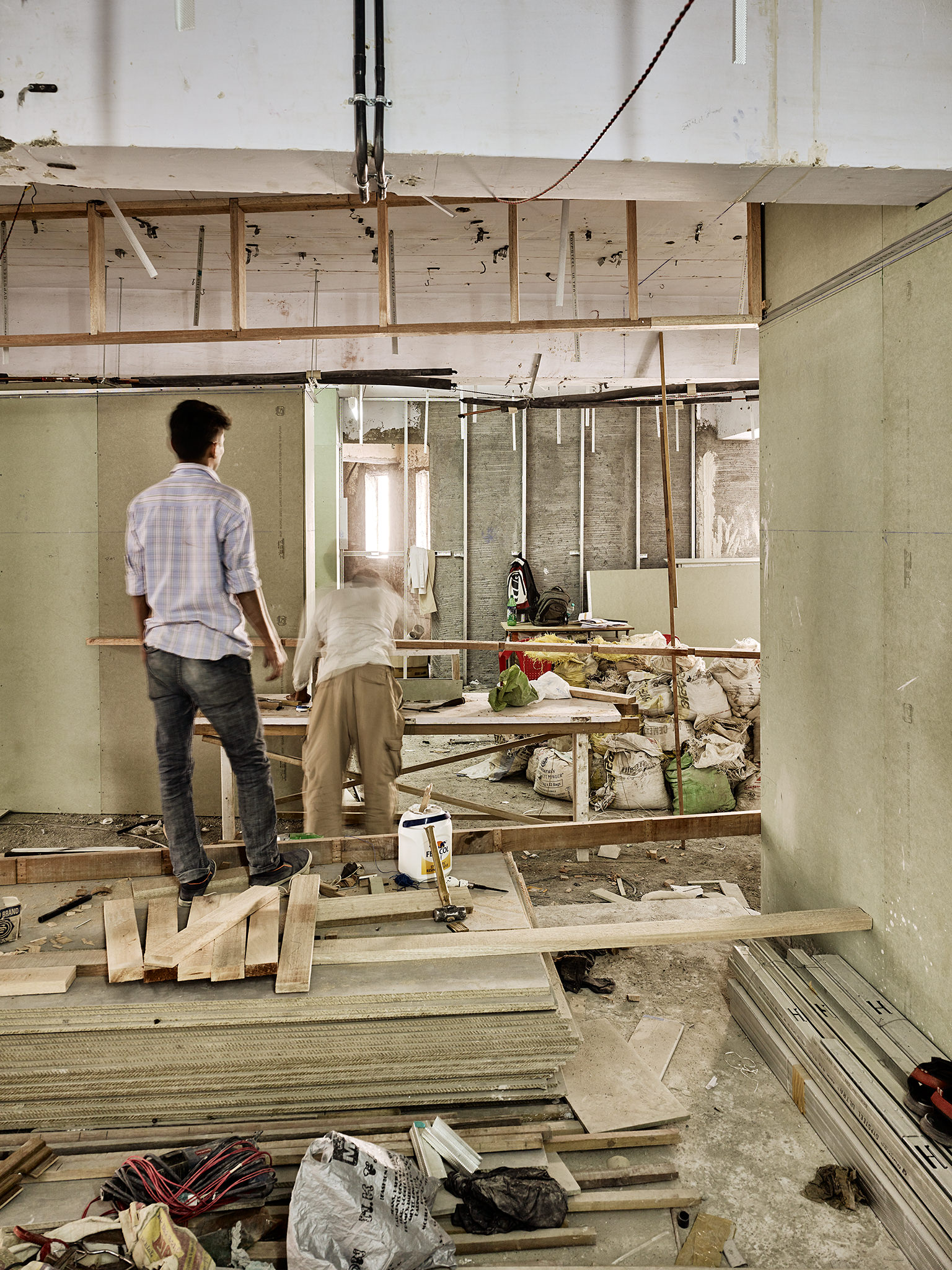 Construction Site Swiss Consulate Mumbai